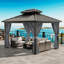 Pavillon de jardin en aluminium-98259429-98259430