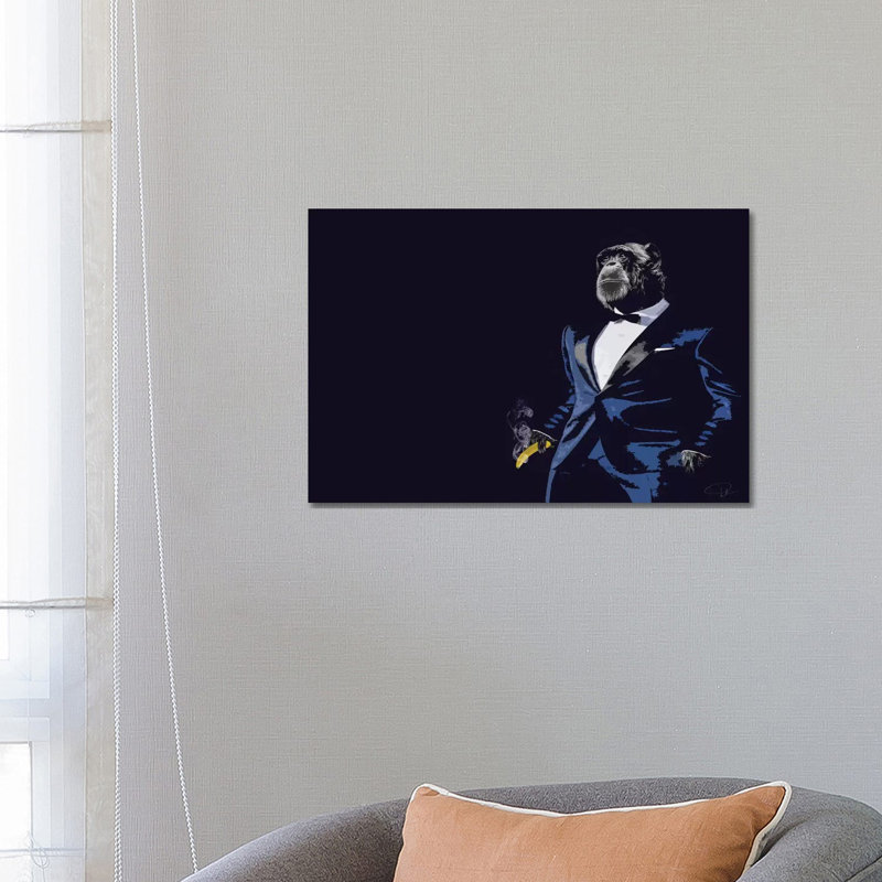 Pop Fiction by Paul Neville - Wrapped Canvas Print, 45.72cm H x 66.04cm W x 1.9cm D
