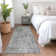 Premium Machine Washable Prisco Silver Rug