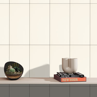 True Story Textured 12'' W x 24'' L Porcelain Throughbody Singular Tile
