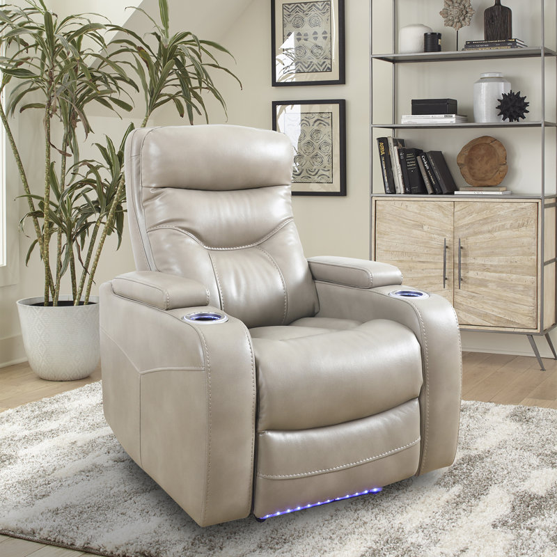 Fauteuil inclinable Daronda, Brun clair