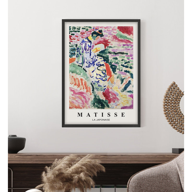 «Landscape and Nature Henri Matisse La Japonaise», reproduction d'art non encadrée, H 30 po x l 20 po