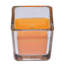 Bougie votive carrée en verre sans parfum-10499507-7428645