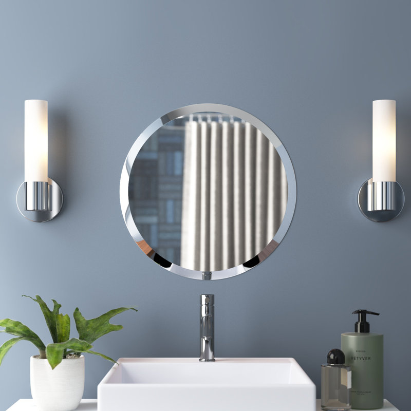 Ataleigh Round Wall Mirror, 18" x 18"