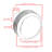 Sherwood 1 3/8" Diameter Round Knob-51271386