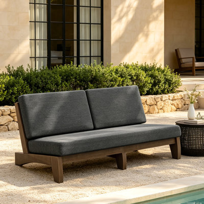 Patio Outdoor Sofa with Cushions