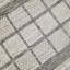 Gere Rug Non Slip Flat Weave Border Check Geometric Kitchen Living Room Carpet-841322392-1024402159