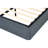 Queen Size Bed With Functional Storage - Elegant Design, Dark Gray Upholstery Compartment Gray, Design-1907143467-1907143466