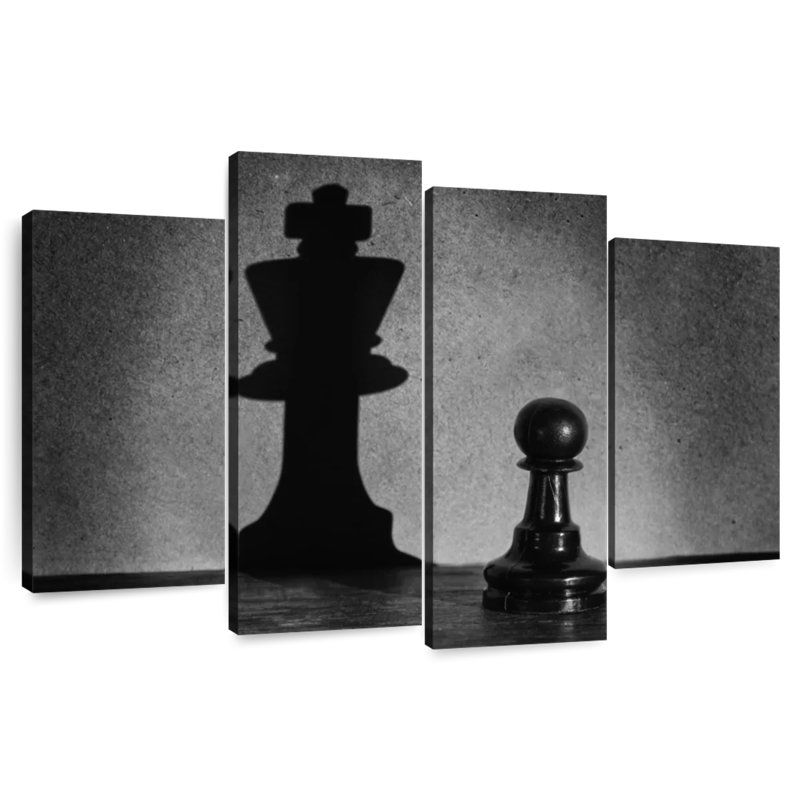 Senne Chess Pawn King Shadow