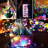 72 ft Solar Powered 200 LED String Light with 8 Modes Holiday Decorations Outdoor Waterproof Light for 4th of July Decorations-2101436720