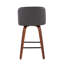 Tabouret de comptoir pivotant 25,5 Arabelle
