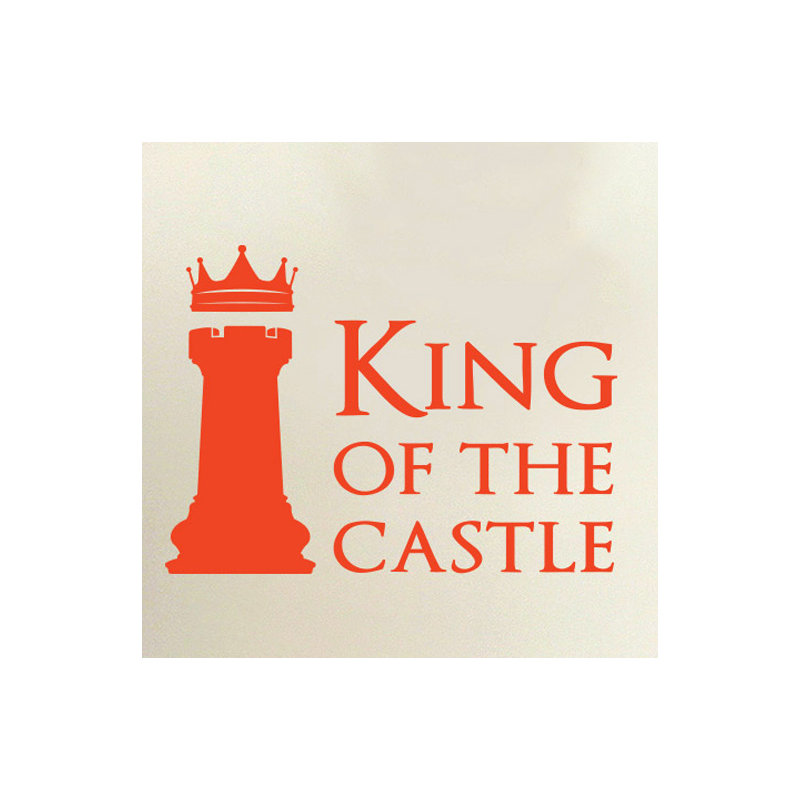 Wall Decal, Orange, Large