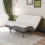 Lit réglable avec matelas hybride de 12 po, massage, télécommande sans fil, contrôle des applications, gravité zéro, éclairage sous le lit, ports USB et de type C des deux côtés-91376033-137528166
