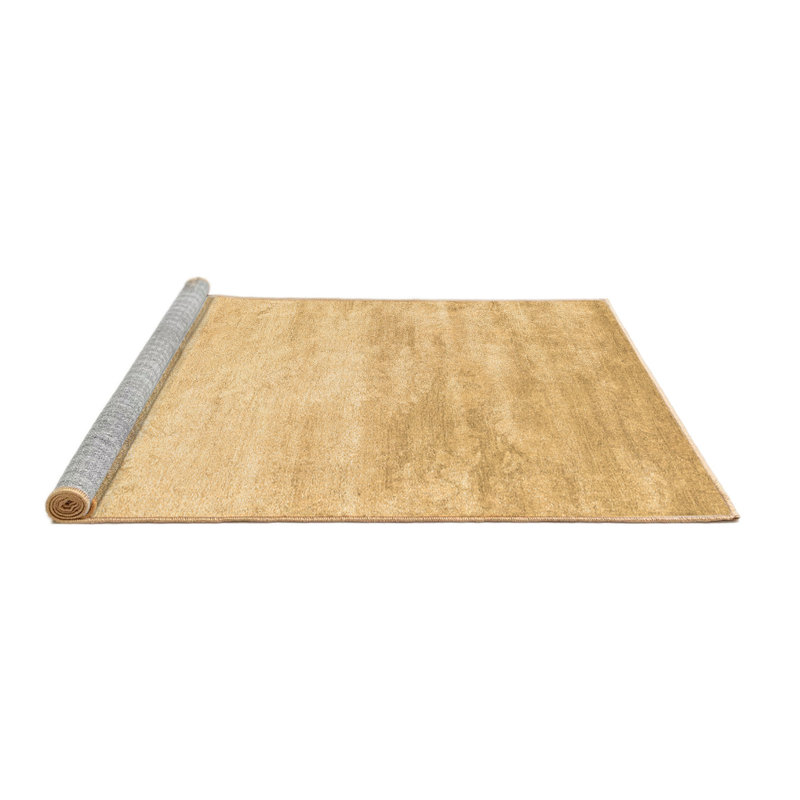 Washable Abstract Indoor Rug, Square 5'