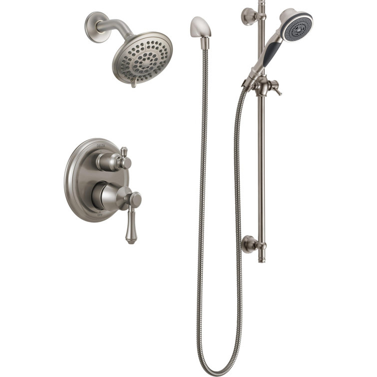 Linden 14 Series Complete Shower System with Rough-in Valve and Monitor