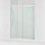 Pleat Frameless Sliding Bath Door-1558757539