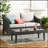 Antibes Loveseat & Table-451860649-451860648