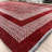 Alfa Rich Candelario Red & Burgundy Washable Woven Cotton Area Rugs for Living Room Bedroom Kitchen Dining-1539559057