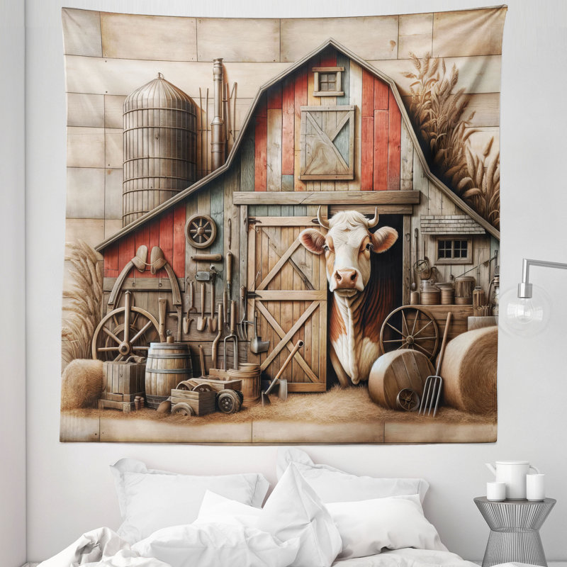 Microfiber Tapestry, 88" H x 88" W
