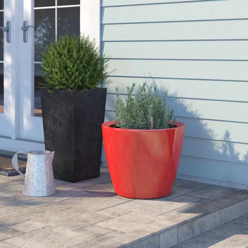 Classico Pot Planter, Scarlet Red