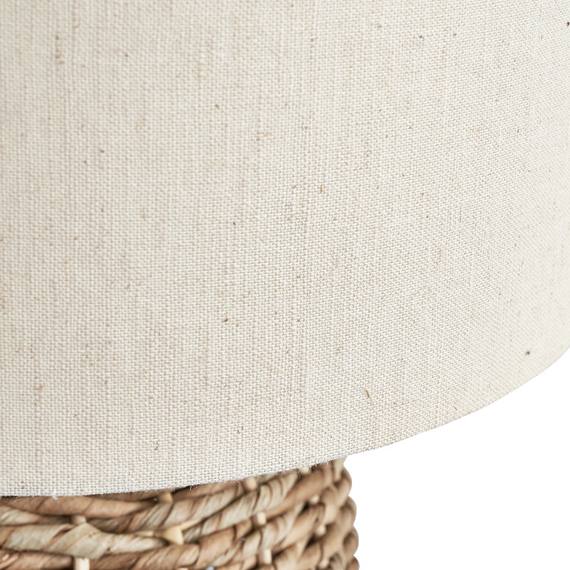 Acer Wicker/Rattan Table Lamp, 53cm H x 32cm W x 32cm D