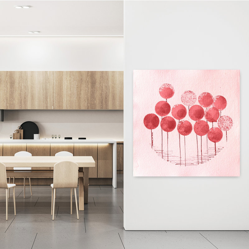 Art contemporain, art contemporain abstrait, H 48 po x l 48 po