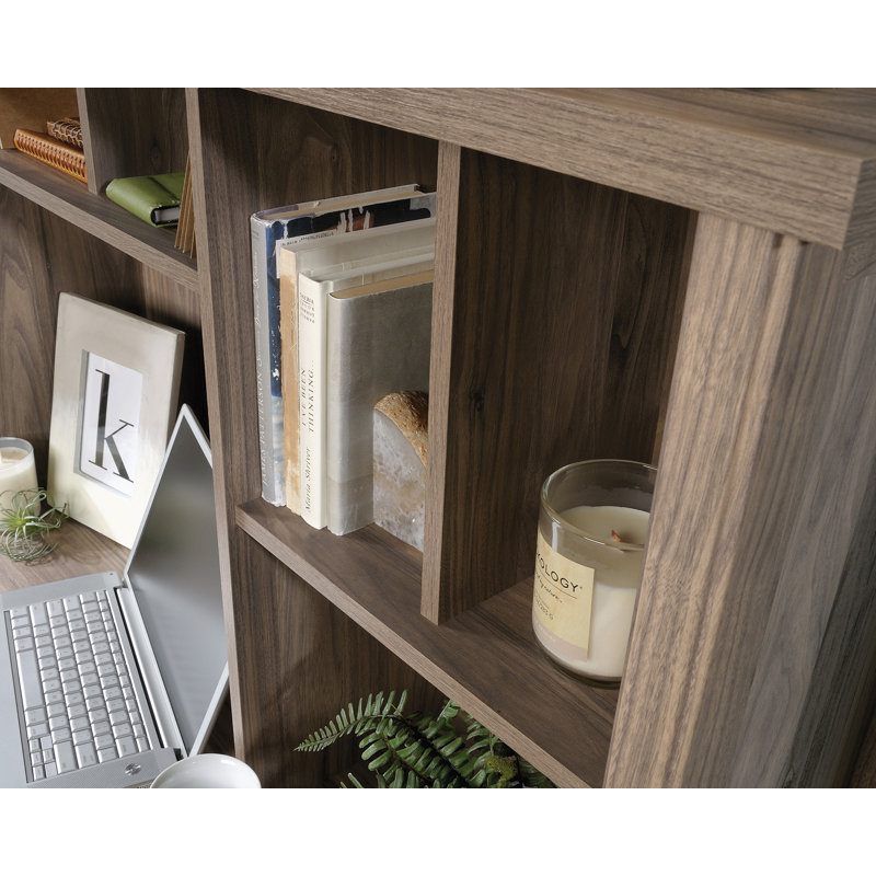 Costa Computer Hutch, Washed Walnut