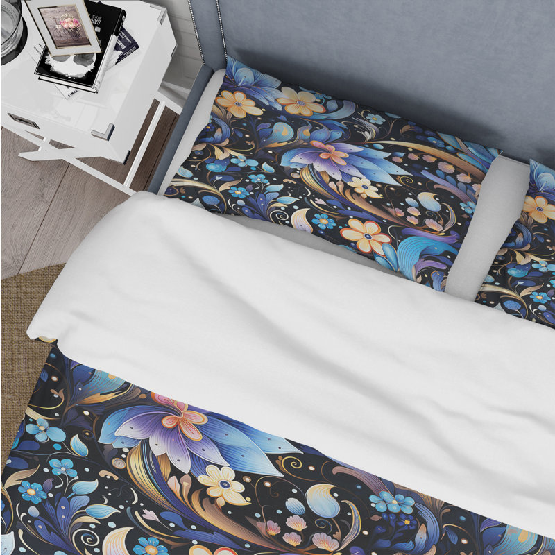 Ensemble de housse de couette Mystical Allure, Housse de couette simple + 1 taie décorative stan