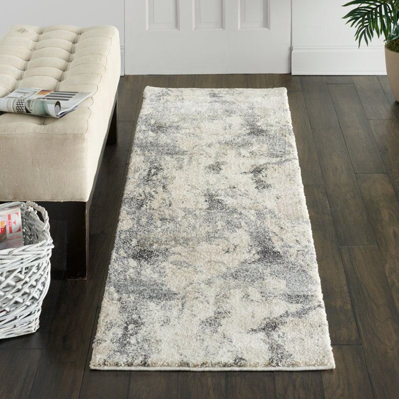 Favermann Abstract Indoor Rug, Runner 2'2" x 7'6"