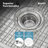Ruvati Drop-in Topmount 16 Gauge Stainless Steel Single Bowl Kitchen Sink