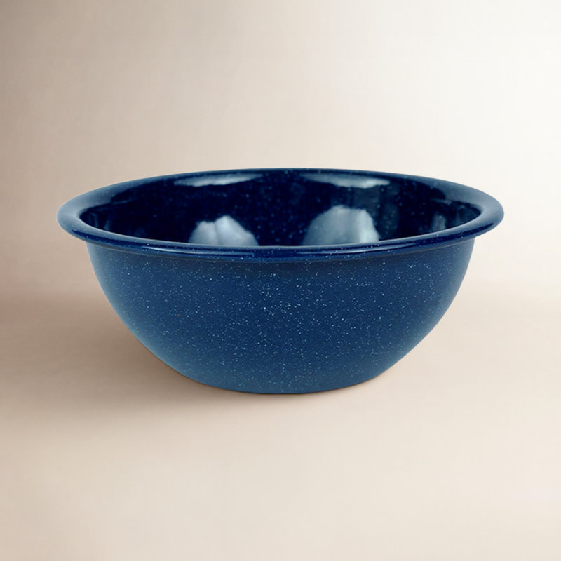 Stinson Enamelware 20 Oz Cereal Bowl, Navy
