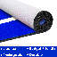 KidCarpet Montessori bleu avec ligne crème, salle de classe rectangulaire pour enfants 7 pi 6 po x 12 pi, tapis de salle de jeux | Tapis pour enfants, idéal pour les endroits très passants dans le salon, la chambre à coucher -30167794