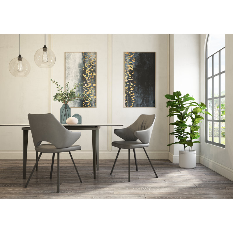 Delphi 49cm H Upholstered Armchair, Grey