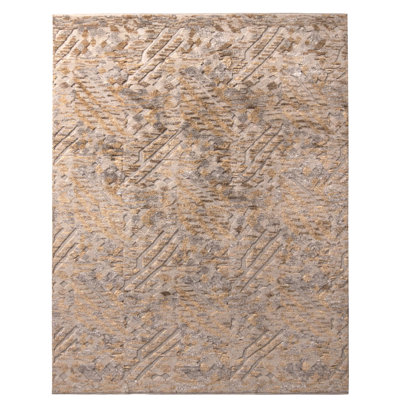 Rug & Kilim’S Scandinavian Geometric Beige Brown Wool Pile Rug