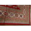Tapis unique en laine rouge 6 pi 5 po x 9 pi 6 po One Age