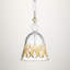 Lismore Bell Ornament Gilded
