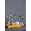 S/3  3x3"Gramze Abstract Decorative Object