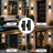 2-Pack 12" Modern LED Up and Down Outdoor Wall Lantern, Aluminum Round Outdoor Wall Light, IP65 Waterproof-1792349171