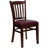 Orlison Vertical Slat Back Wooden Restaurant Chair-17283574-133938423
