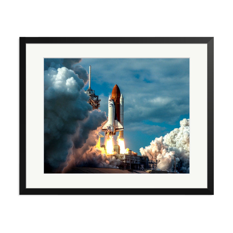Space Shuttle Columbia, XLarge, Black