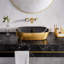 Gold And Silver 23.62'' L Bathroom Sink-46307070