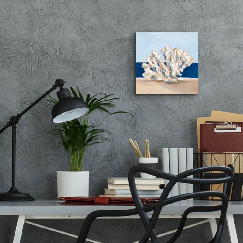 «Coral par The Shore 1» par Ethan Harper, art mural en verre acrylique
