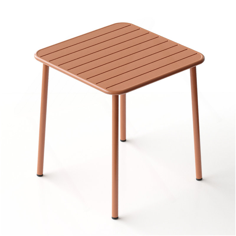 Table de salle à manger d'extérieur (rouge) Sera