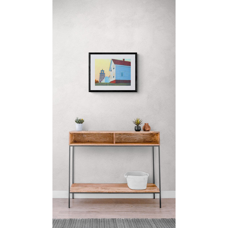Sunrise On Monhegan Print by Diana Johnson