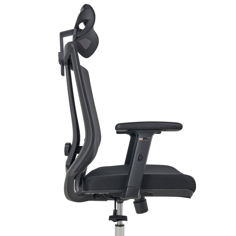 Beliani ENSO Fabric Office Chair with Headrest