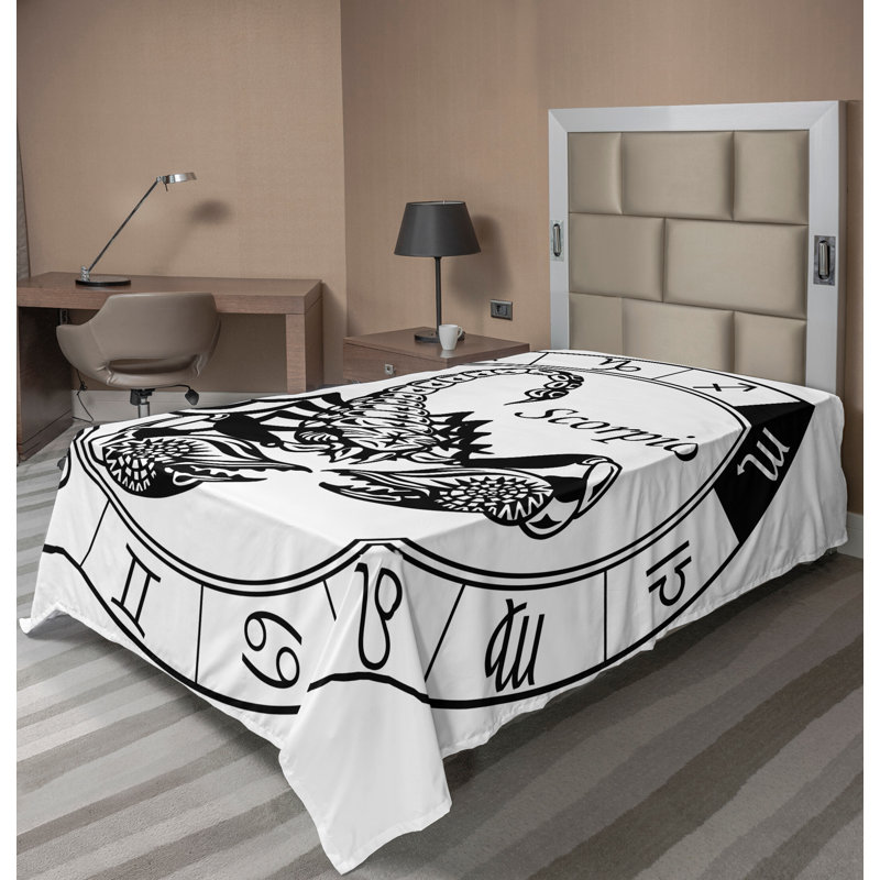 Drap plat Ambesonne, Simple