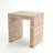 Sienna Nesting End Table-Walnut/Bone-Lg