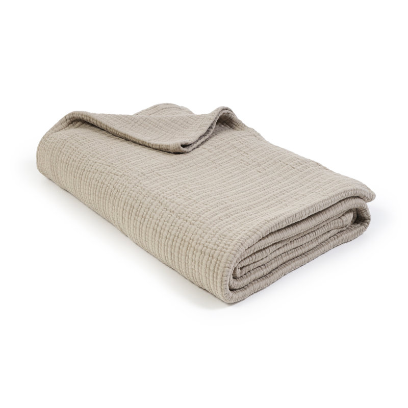 Chatham Throw Blanket, King, Natural