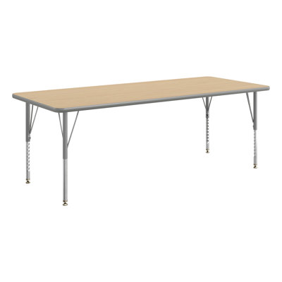 Goddard Commercial Adjustable Height Rectangular Activity Table