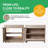 36" Free-Standing Single Bathroom Vanity Base With Adjustable Shelf-117204045